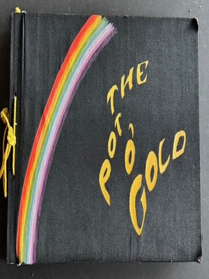 THE POT O&rsquo; GOLD &mdash; HANDMADE ILLUSTRATED MANUSCRIPT POETRY ALBUM WITH ORIGINAL ART, c....