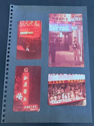 NEON NIGHTS in HONG KONG - LOVELY PHOTO ALBUM - TWO MEN - 1985