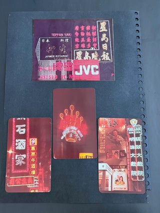 NEON NIGHTS in HONG KONG - LOVELY PHOTO ALBUM - TWO MEN - 1985