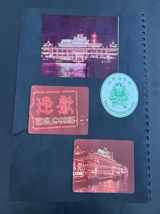 NEON NIGHTS in HONG KONG - LOVELY PHOTO ALBUM - TWO MEN - 1985