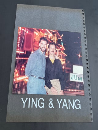 NEON NIGHTS in HONG KONG - LOVELY PHOTO ALBUM - TWO MEN - 1985