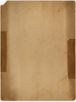 19th-Century Hand-Worked Crayon Portrait Photograph of a Woman, Possibly Native American / Indigenous