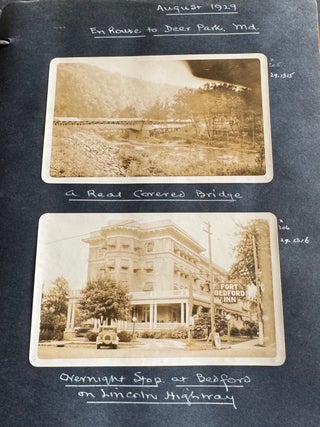 CHARLES P. STAUBACH PERSONAL PHOTOGRAPH ALBUM: GLEN RIDGE, NEW JERSEY TO DEER PARK, ANN ARBOR,...