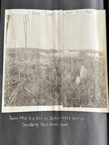 CANADA MOOSE HUNTING, GUIDES, CANOES & CAMP LIFE PHOTO ALBUM, 1916–1930, ROCKY LAKE / CRANBERRY POND / GREAT PUBNICO LAKE