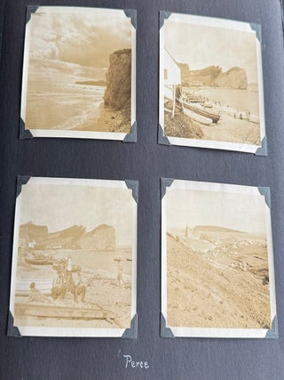 SAGUENAY RIVER AND GASPÉ PENINSULA APPALACHIAN MOUNTAIN CLUB EXCURSION PHOTO ALBUM, QUEBEC, 1929