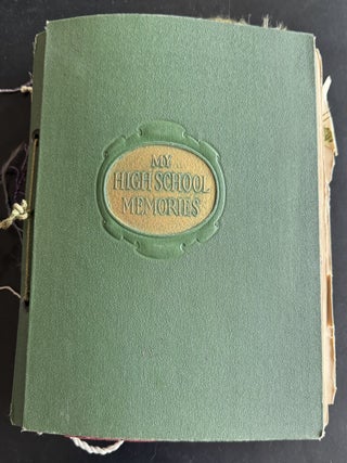 HIGH SCHOOL MEMORIES SCRAPBOOK 1931 COLORADO SPRINGS PALMER HIGH SCHOOL RAINBOW GIRLS ZETA LITERARY SOCIETY SNAPSHOTS