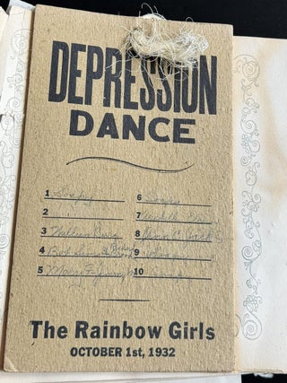 HIGH SCHOOL MEMORIES SCRAPBOOK 1931 COLORADO SPRINGS PALMER HIGH SCHOOL RAINBOW GIRLS ZETA LITERARY SOCIETY SNAPSHOTS