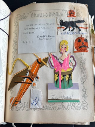 HIGH SCHOOL MEMORIES SCRAPBOOK 1931 COLORADO SPRINGS PALMER HIGH SCHOOL RAINBOW GIRLS ZETA LITERARY SOCIETY SNAPSHOTS