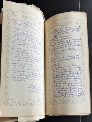 HIGH SCHOOL MEMORIES SCRAPBOOK 1931 COLORADO SPRINGS PALMER HIGH SCHOOL RAINBOW GIRLS ZETA LITERARY SOCIETY SNAPSHOTS