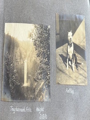 CORNELL UNIVERSITY SIGMA CHI FRATERNITY PHOTO ALBUM 1904-1905 STUDENTS IN DRAG TOBOGGAN RUN SPRING DAY CAMPUS SENIOR TRIP