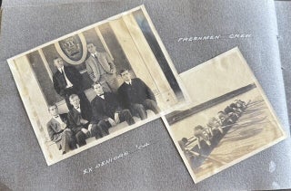 CORNELL UNIVERSITY SIGMA CHI FRATERNITY PHOTO ALBUM 1904-1905 STUDENTS IN DRAG TOBOGGAN RUN SPRING DAY CAMPUS SENIOR TRIP