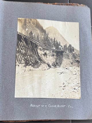 CORNELL UNIVERSITY SIGMA CHI FRATERNITY PHOTO ALBUM 1904-1905 STUDENTS IN DRAG TOBOGGAN RUN SPRING DAY CAMPUS SENIOR TRIP