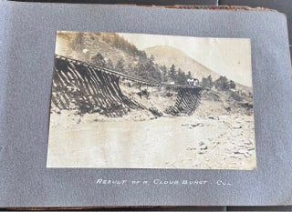 CORNELL UNIVERSITY SIGMA CHI FRATERNITY PHOTO ALBUM 1904-1905 STUDENTS IN DRAG TOBOGGAN RUN SPRING DAY CAMPUS SENIOR TRIP