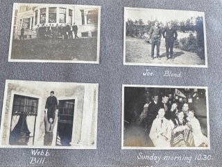 CORNELL UNIVERSITY SIGMA CHI FRATERNITY PHOTO ALBUM 1904-1905 STUDENTS IN DRAG TOBOGGAN RUN SPRING DAY CAMPUS SENIOR TRIP