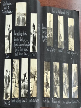 MOUNT HOLYOKE, DARTMOUTH & SMITH COLLEGE WOMAN&rsquo;S PHOTO ALBUM &mdash; 350+ SNAPSHOTS, NEW ENGLAND COLLEGE LIFE, ROAD TRIPS, YOSEMITE, 1921&ndash;1930S