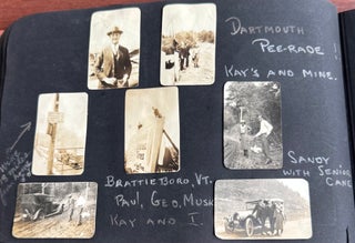 MOUNT HOLYOKE, DARTMOUTH & SMITH COLLEGE WOMAN’S PHOTO ALBUM — 350+ SNAPSHOTS, NEW ENGLAND COLLEGE LIFE, ROAD TRIPS, YOSEMITE, 1921–1930S