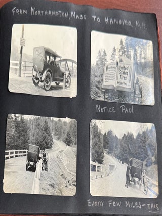 MOUNT HOLYOKE, DARTMOUTH & SMITH COLLEGE WOMAN&rsquo;S PHOTO ALBUM &mdash; 350+ SNAPSHOTS, NEW ENGLAND COLLEGE LIFE, ROAD TRIPS, YOSEMITE, 1921&ndash;1930S