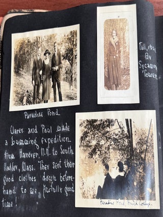 MOUNT HOLYOKE, DARTMOUTH & SMITH COLLEGE WOMAN&rsquo;S PHOTO ALBUM &mdash; 350+ SNAPSHOTS, NEW ENGLAND COLLEGE LIFE, ROAD TRIPS, YOSEMITE, 1921&ndash;1930S