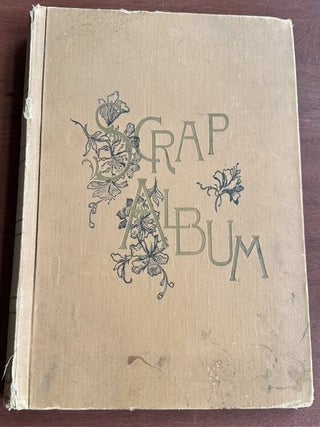 U.S.S. BALTIMORE NAVAL TRAVEL SCRAPBOOK WITH MEIJI JAPAN & EGYPT HAND-COLORED PHOTOGRAPHS, CRUCIFIXION & GOKUMON, 1898 ST. KITTS PROGRAM