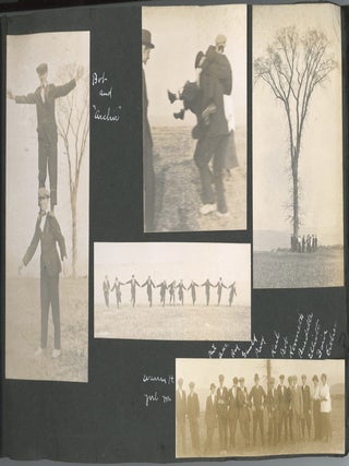 ORANGE MASSACHUSETTS FAMILY PHOTO ALBUM WITH BOY SCOUTS, GIRL SCOUTS, CAMP SETON, LAKE WYOLA,...