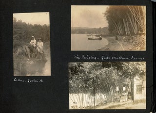 ORANGE MASSACHUSETTS FAMILY PHOTO ALBUM WITH BOY SCOUTS, GIRL SCOUTS, CAMP SETON, LAKE WYOLA, LAKE MATTAWA, BASEBALL & WORLD WAR I HOME FRONT, 1914–1917