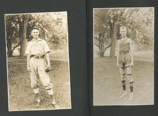ORANGE MASSACHUSETTS FAMILY PHOTO ALBUM WITH BOY SCOUTS, GIRL SCOUTS, CAMP SETON, LAKE WYOLA, LAKE MATTAWA, BASEBALL & WORLD WAR I HOME FRONT, 1914–1917