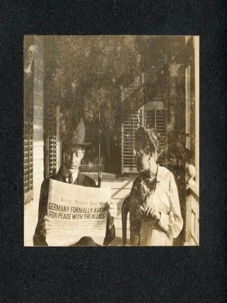 ORANGE MASSACHUSETTS FAMILY PHOTO ALBUM WITH BOY SCOUTS, GIRL SCOUTS, CAMP SETON, LAKE WYOLA, LAKE MATTAWA, BASEBALL & WORLD WAR I HOME FRONT, 1914&ndash;1917