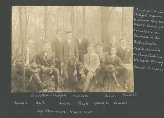 ORANGE MASSACHUSETTS FAMILY PHOTO ALBUM WITH BOY SCOUTS, GIRL SCOUTS, CAMP SETON, LAKE WYOLA, LAKE MATTAWA, BASEBALL & WORLD WAR I HOME FRONT, 1914–1917