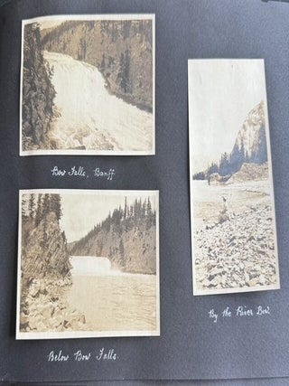 1916-1918 CROSS-CANADA PHOTO ALBUM BANFF VANCOUVER REGINA NOVA SCOTIA CHICAGO MILWAUKEE 270 PHOTOS