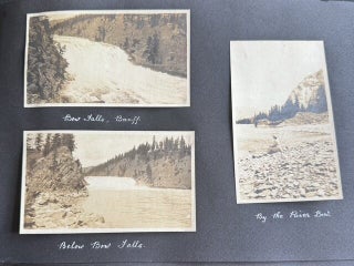 Item #1680 1916-1918 CROSS-CANADA PHOTO ALBUM BANFF VANCOUVER REGINA NOVA SCOTIA CHICAGO...