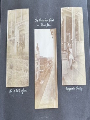 1916-1918 CROSS-CANADA PHOTO ALBUM BANFF VANCOUVER REGINA NOVA SCOTIA CHICAGO MILWAUKEE 270 PHOTOS