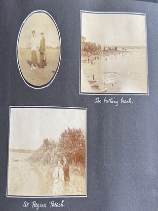 1916-1918 CROSS-CANADA PHOTO ALBUM BANFF VANCOUVER REGINA NOVA SCOTIA CHICAGO MILWAUKEE 270 PHOTOS