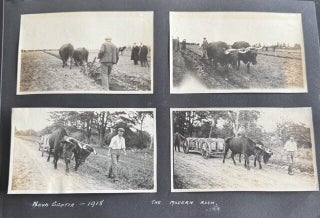 1916-1918 CROSS-CANADA PHOTO ALBUM BANFF VANCOUVER REGINA NOVA SCOTIA CHICAGO MILWAUKEE 270 PHOTOS