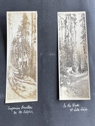 1916-1918 CROSS-CANADA PHOTO ALBUM BANFF VANCOUVER REGINA NOVA SCOTIA CHICAGO MILWAUKEE 270 PHOTOS