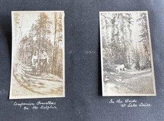 1916-1918 CROSS-CANADA PHOTO ALBUM BANFF VANCOUVER REGINA NOVA SCOTIA CHICAGO MILWAUKEE 270 PHOTOS