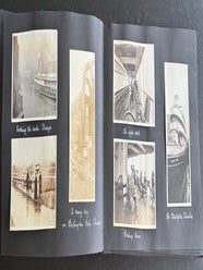 1916-1918 CROSS-CANADA PHOTO ALBUM BANFF VANCOUVER REGINA NOVA SCOTIA CHICAGO MILWAUKEE 270 PHOTOS