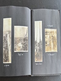 1916-1918 CROSS-CANADA PHOTO ALBUM BANFF VANCOUVER REGINA NOVA SCOTIA CHICAGO MILWAUKEE 270 PHOTOS