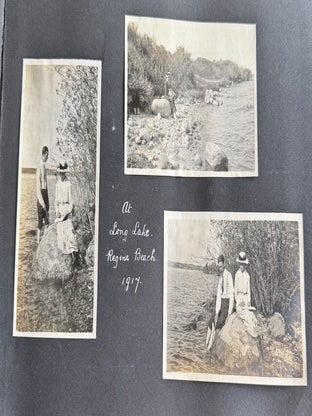 1916-1918 CROSS-CANADA PHOTO ALBUM BANFF VANCOUVER REGINA NOVA SCOTIA CHICAGO MILWAUKEE 270 PHOTOS