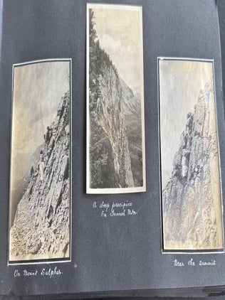 1916-1918 CROSS-CANADA PHOTO ALBUM BANFF VANCOUVER REGINA NOVA SCOTIA CHICAGO MILWAUKEE 270 PHOTOS