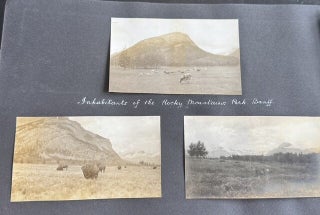1916-1918 CROSS-CANADA PHOTO ALBUM BANFF VANCOUVER REGINA NOVA SCOTIA CHICAGO MILWAUKEE 270 PHOTOS