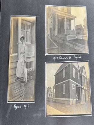 1916-1918 CROSS-CANADA PHOTO ALBUM BANFF VANCOUVER REGINA NOVA SCOTIA CHICAGO MILWAUKEE 270 PHOTOS