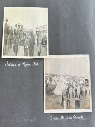 1916-1918 CROSS-CANADA PHOTO ALBUM BANFF VANCOUVER REGINA NOVA SCOTIA CHICAGO MILWAUKEE 270 PHOTOS