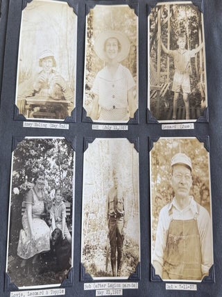 1930s WOMAN PHOTOGRAPHER PHOTO ALBUM ORANGE MASSACHUSETTS 400+ SNAPSHOTS 1936 FLOOD HAMPTON BEACH AIRMEET