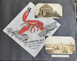 1930s WOMAN PHOTOGRAPHER PHOTO ALBUM ORANGE MASSACHUSETTS 400+ SNAPSHOTS 1936 FLOOD HAMPTON BEACH AIRMEET