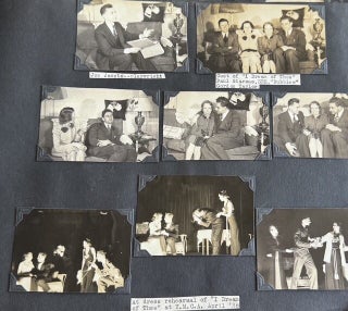1930s WOMAN PHOTOGRAPHER PHOTO ALBUM ORANGE MASSACHUSETTS 400+ SNAPSHOTS 1936 FLOOD HAMPTON BEACH AIRMEET