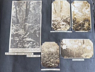 1930s WOMAN PHOTOGRAPHER PHOTO ALBUM ORANGE MASSACHUSETTS 400+ SNAPSHOTS 1936 FLOOD HAMPTON BEACH AIRMEET