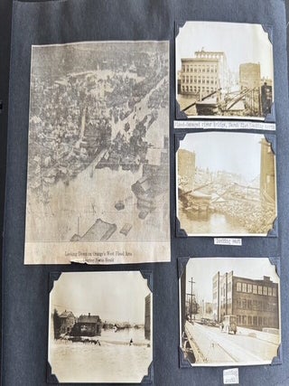 1930s WOMAN PHOTOGRAPHER PHOTO ALBUM ORANGE MASSACHUSETTS 400+ SNAPSHOTS 1936 FLOOD HAMPTON BEACH AIRMEET