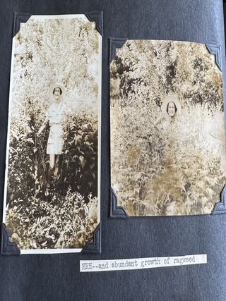 1930s WOMAN PHOTOGRAPHER PHOTO ALBUM ORANGE MASSACHUSETTS 400+ SNAPSHOTS 1936 FLOOD HAMPTON BEACH AIRMEET