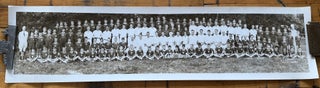 Item #1683 1952 CAMP ROPIOA PANORAMIC GROUP PHOTOGRAPH JAMAICA NEW YORK BOYS SUMMER CAMP