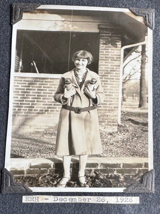 1926&ndash;1928 PHOTO ALBUM BIRMINGHAM ALABAMA WESTERN ELECTRIC GENERAL ELECTRIC LINDBERGH COTTON...